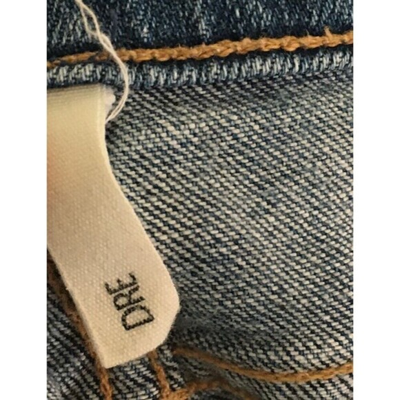 Rag & Bone Jeans Women's Size 26 Blue June Cotton Blend Distressed Raw Hem - Picture 8 of 9